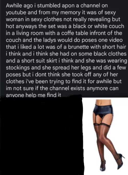 I'm looking for something sexy that I originally saw on youtube