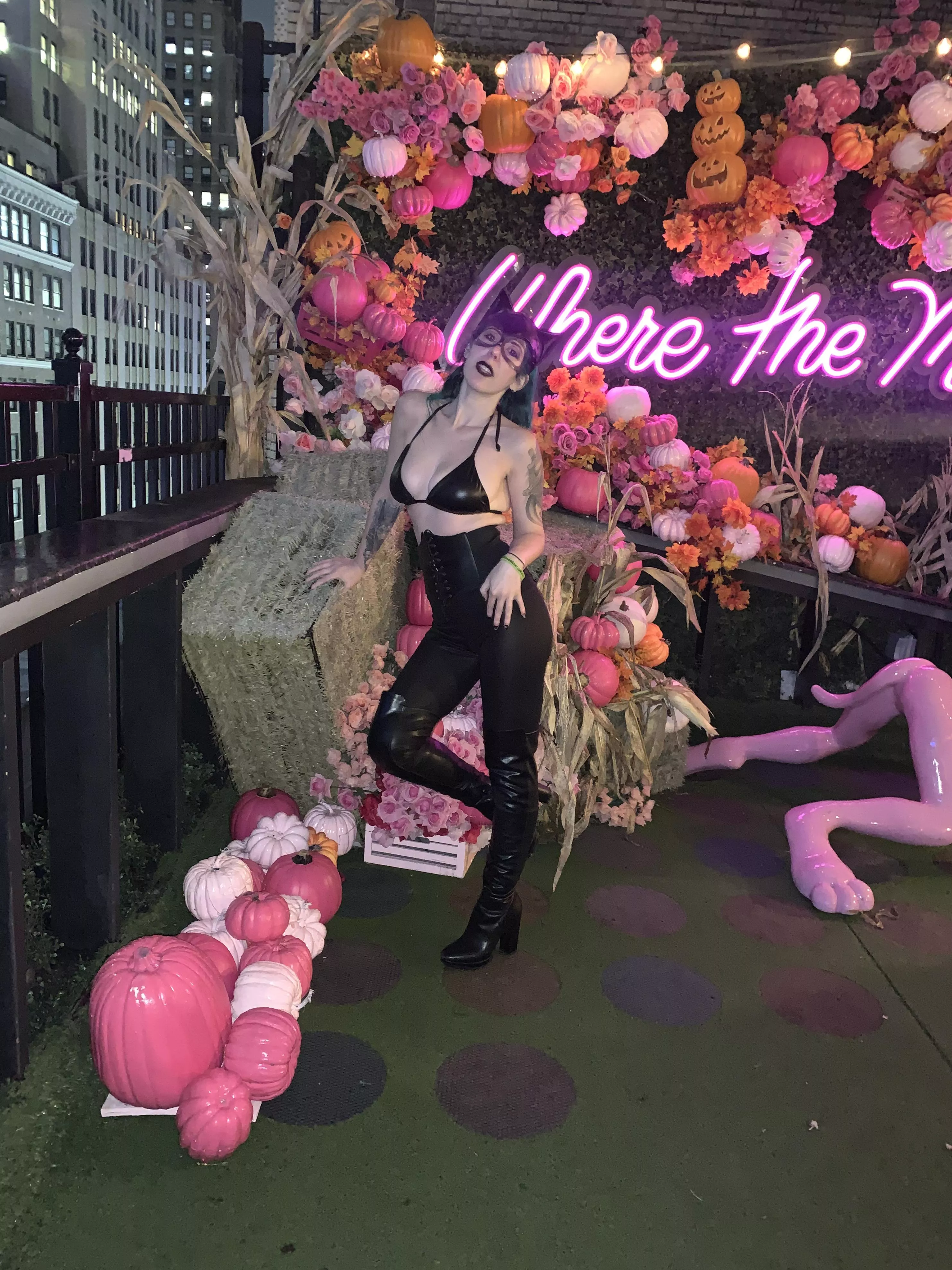 Leather for Catwoman