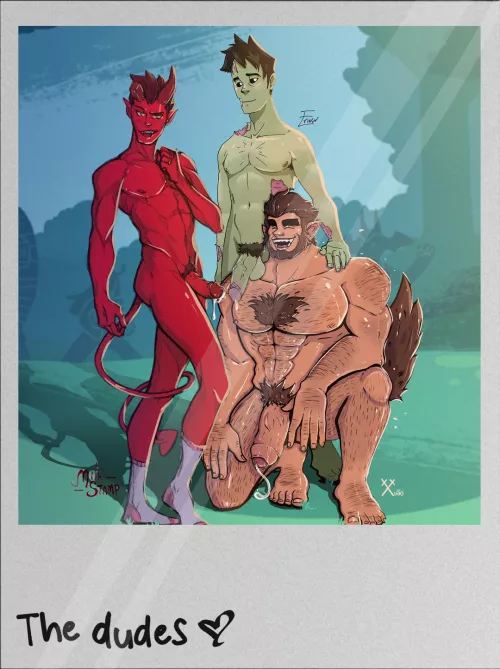 Monster Prom collab, by me, @erinnarts and @milkstamp26081