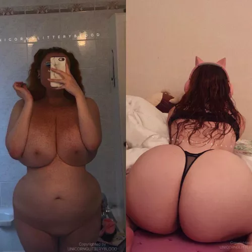 [OC] boobs vs booty! am i your type?