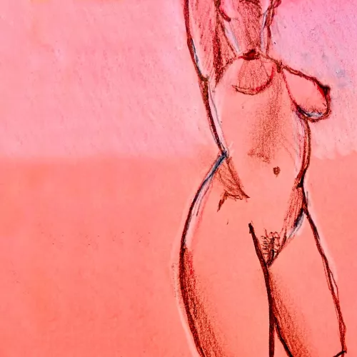 quick pencil study…