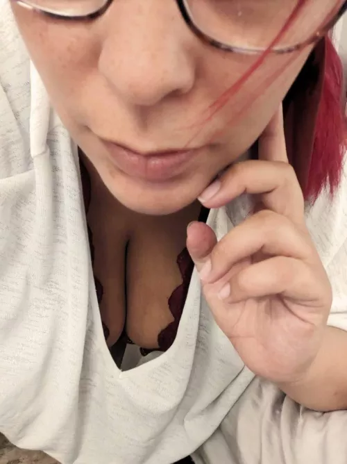 They're hanging down