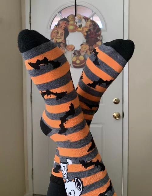 Trick or Treat, Smell my Feet! Come Home to Something Sweet👻