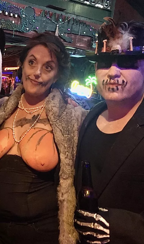 Trick or Treat! Wanta touch my punkins?