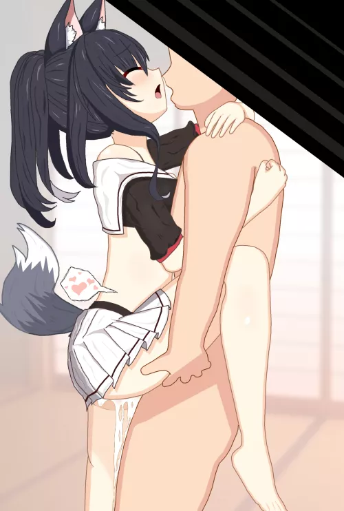 Who wants to be my little foxgirl and get filled up by me