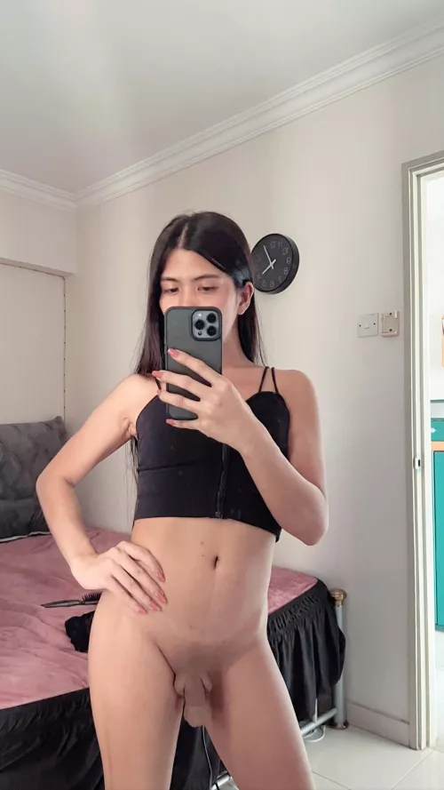 Would you be mad if I send you my morning selfie?