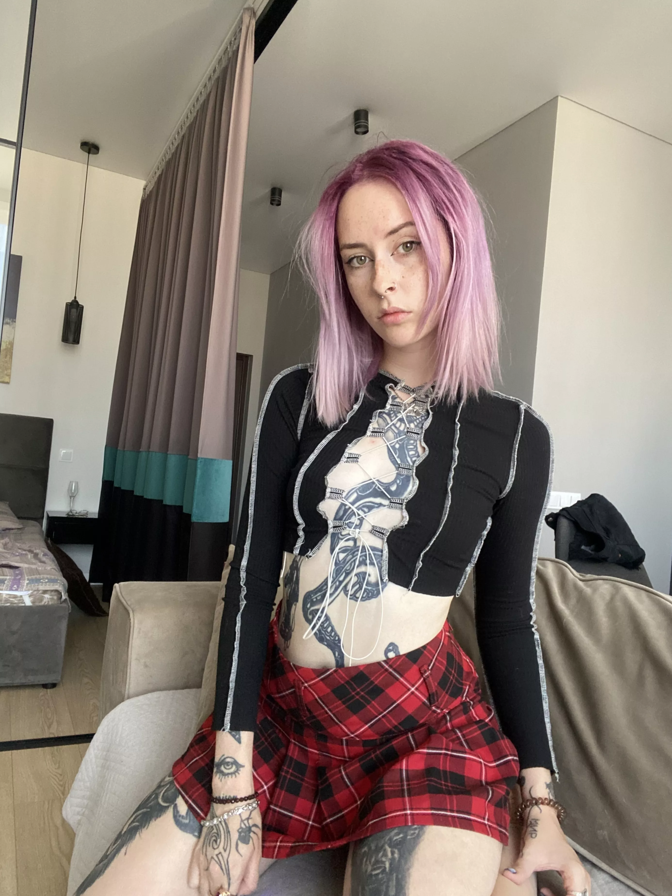 Your dick looks cold, want to warm it up inside me?