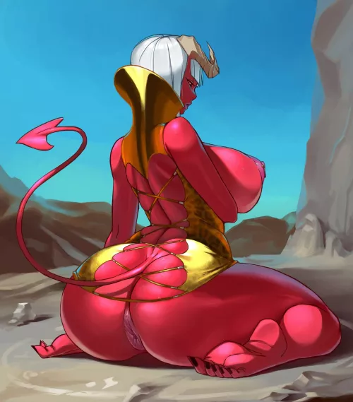 Anal wreckage demon lord Anna (Yuzhou) [D vs N]