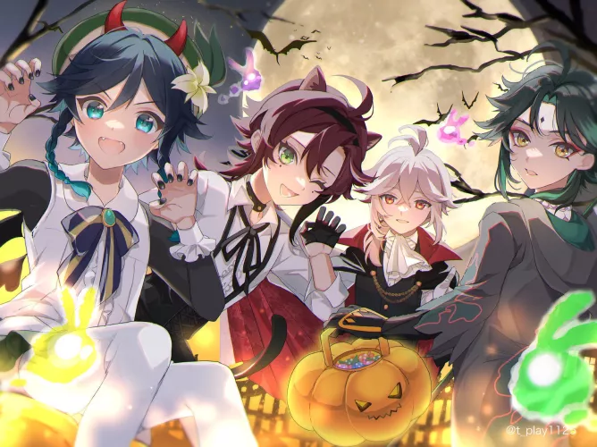 Anemo gang Halloween (1)