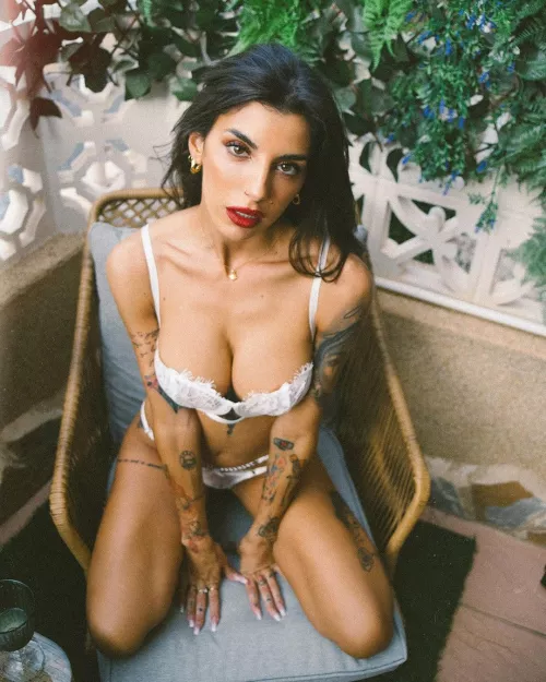 Eva made our neighbors curious.