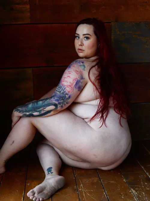 Felt vulnerable af @ this shoot, but glad I did it ♥️