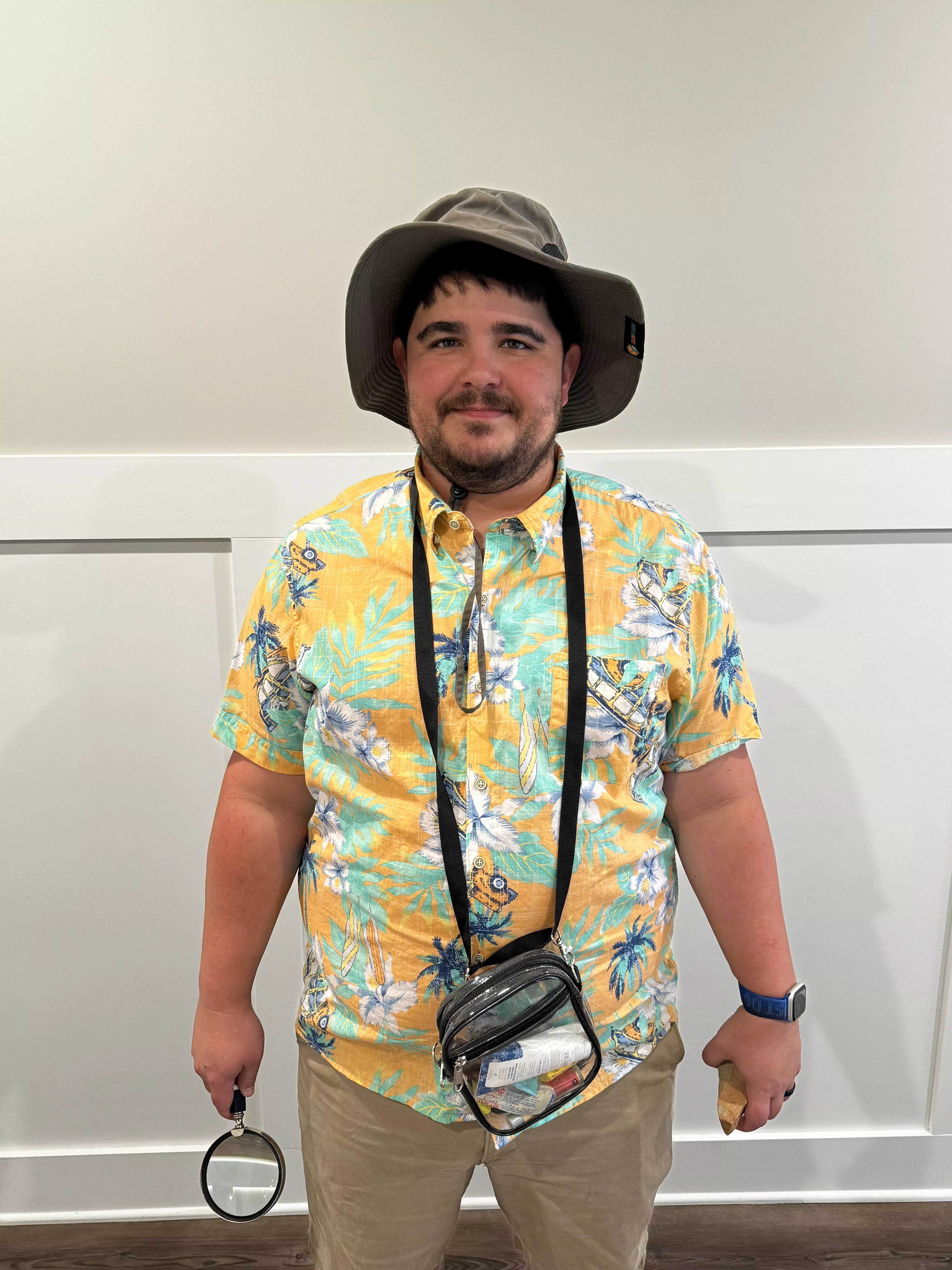 For Halloween at work I was a tourist. Made up a whole character and everything. I’m a nerd. 😂