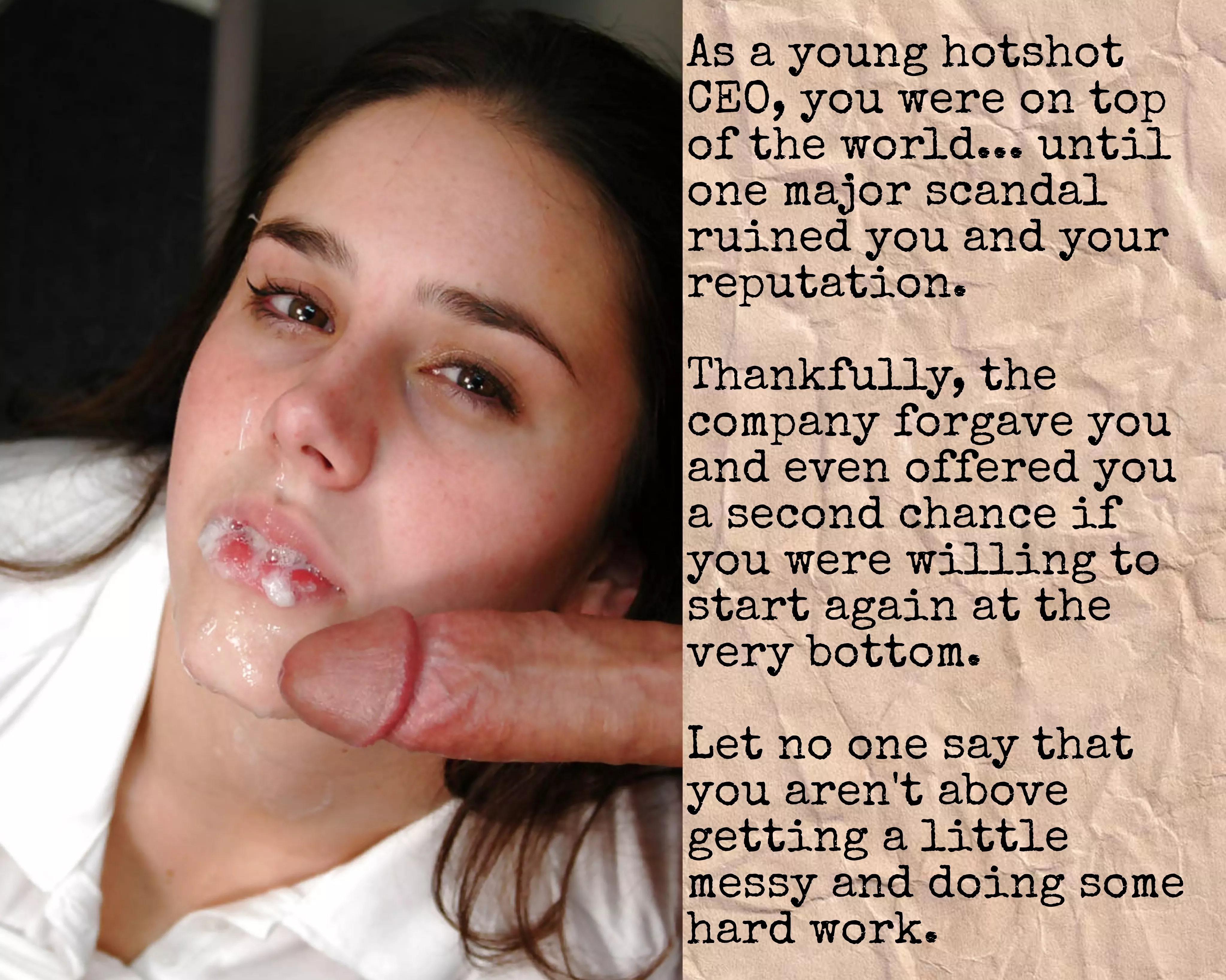 From CEO to Suck-retary