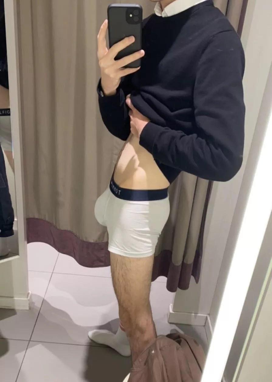 Getting horny while shopping