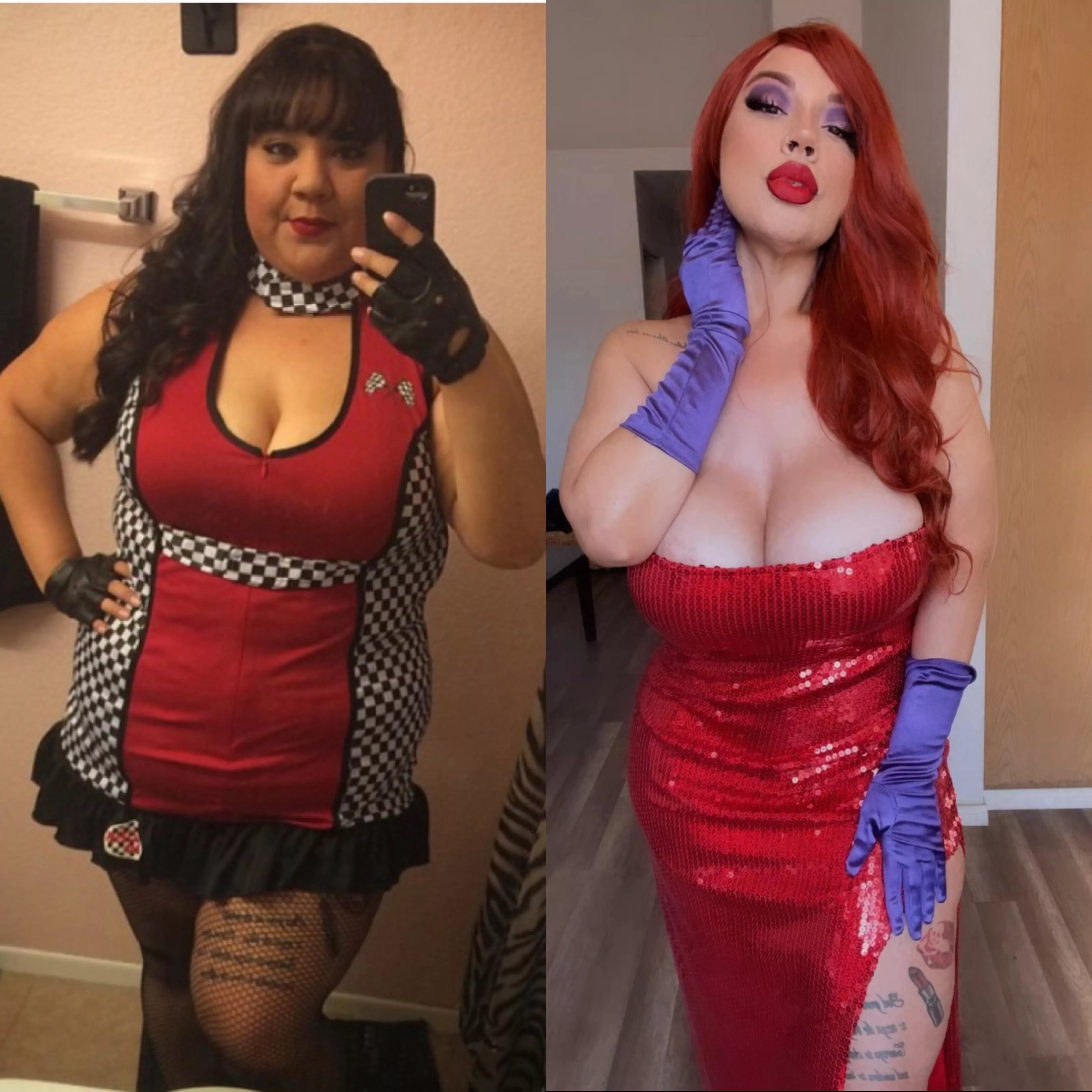 Halloween edition. Ultimate glow up [oc]