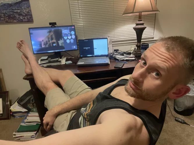 Halloween night work meeting