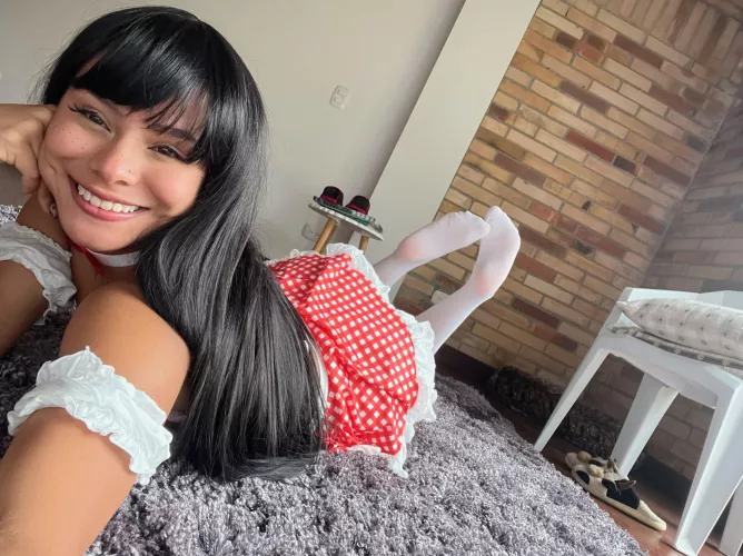 Happy day ready to bake like in the 50s