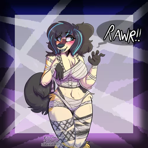 Happy Halloween!! [Art by me @silver.starlily on Instagram!]