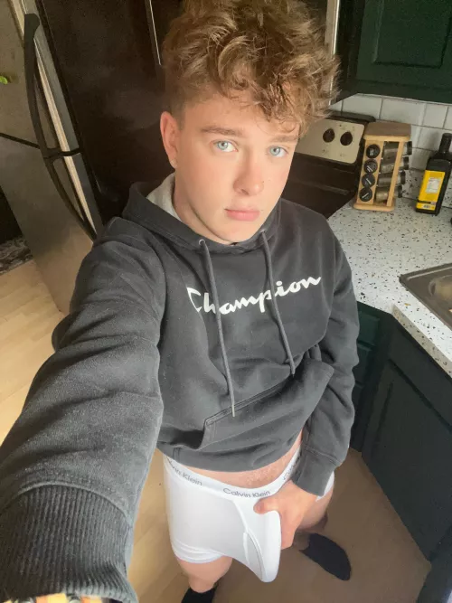 hey my eyes are up here bro