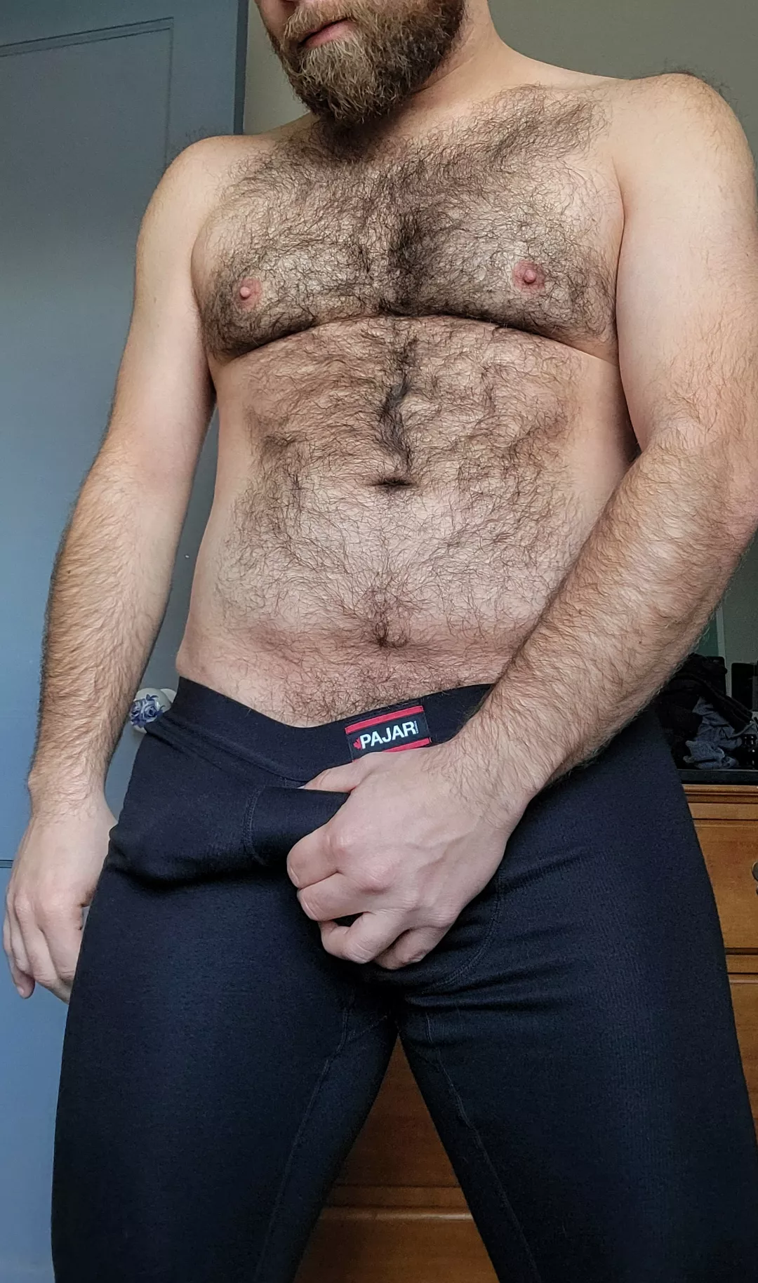 Hot cold enough to wear long johns again