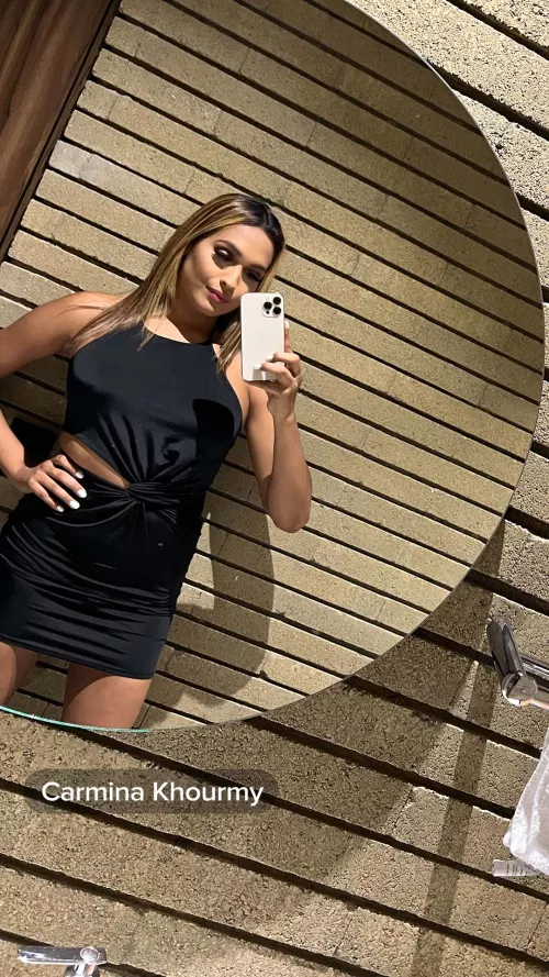 How do you feel in a black dress?