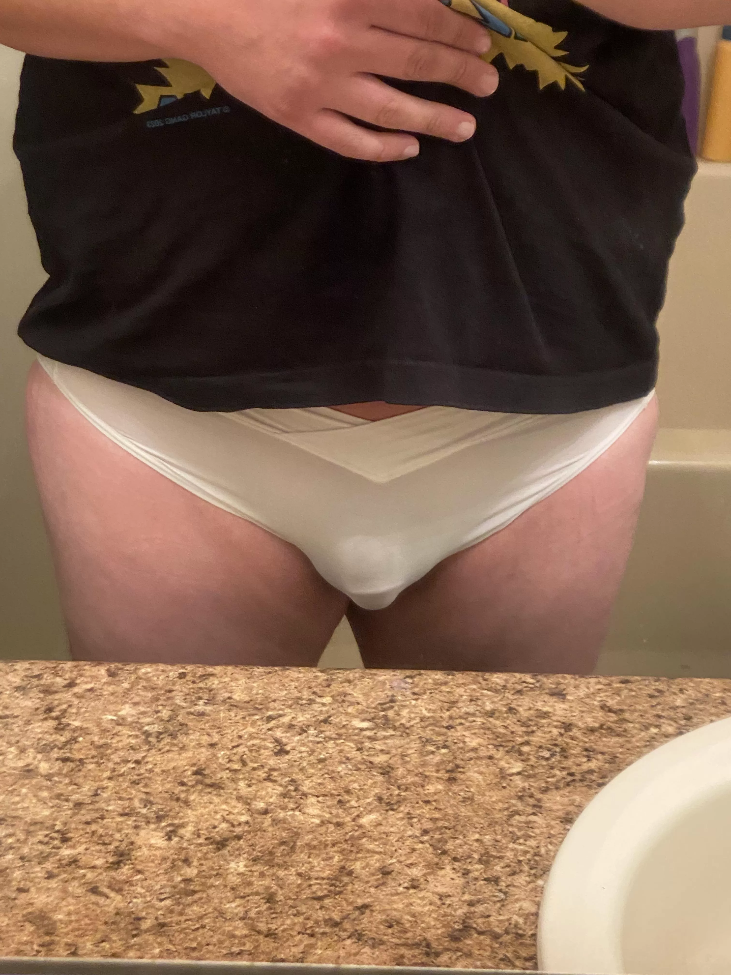 I love wearing panties