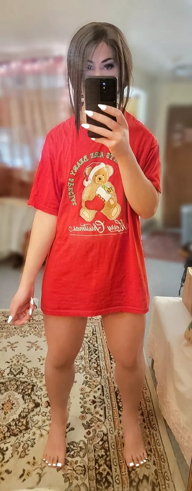 Lounging around the house. 🌧