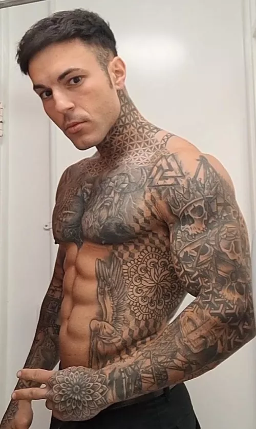 Muscles and tatts ;)