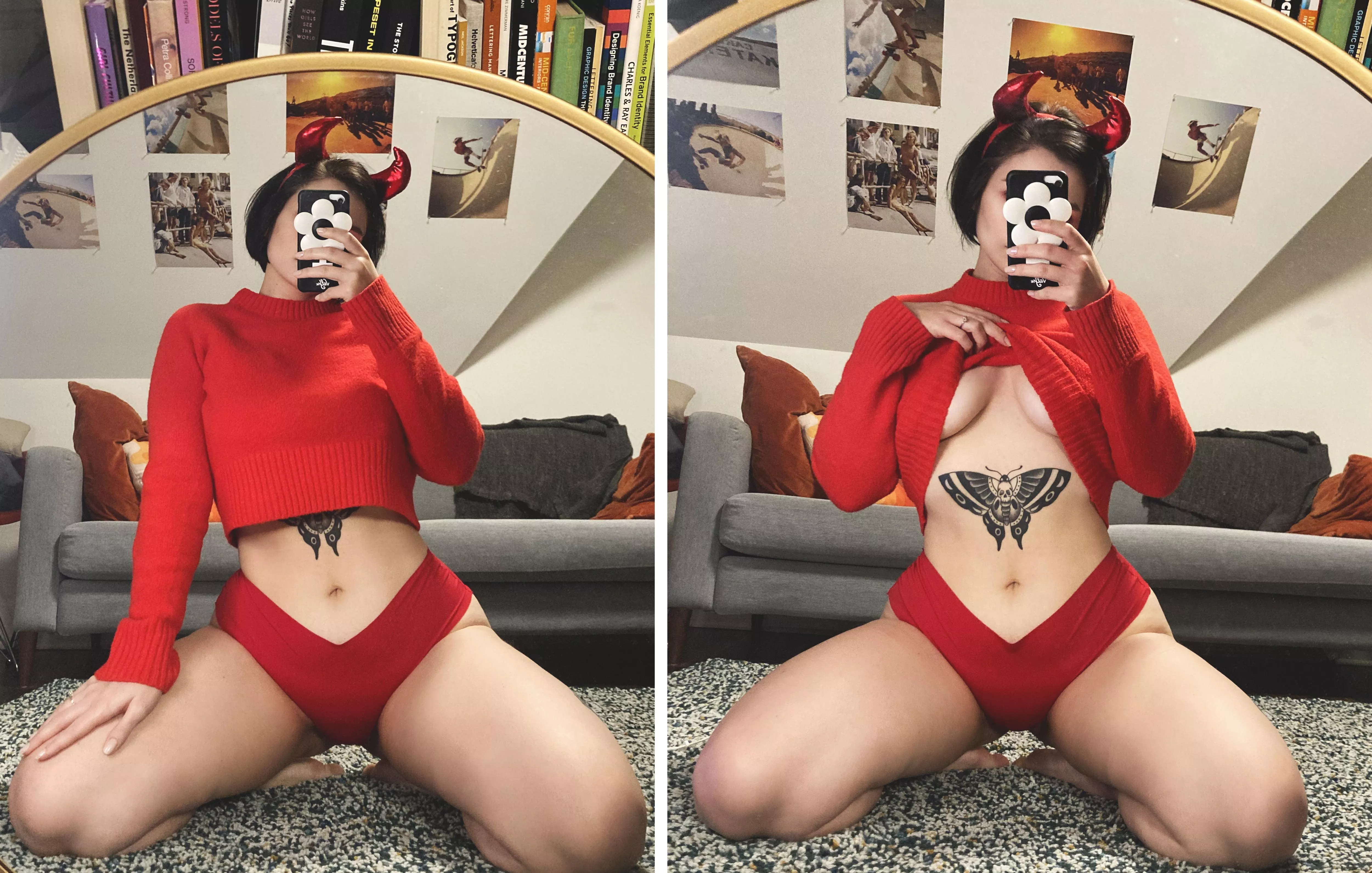 my costume looks better off, I think 😈