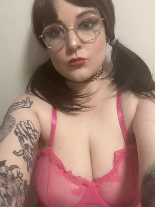 My way of saying, I'm ready to fuck a fan