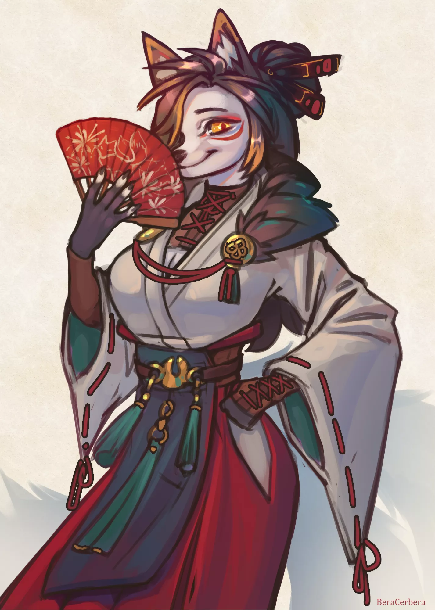 Mysterious fox (art by me)