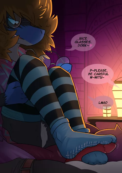 [NSFW] Grippy socks + Bullying