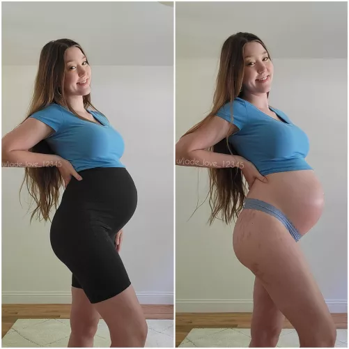 On or off? (9 months pregnant)