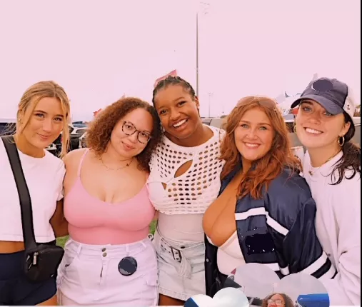 They're falling out here