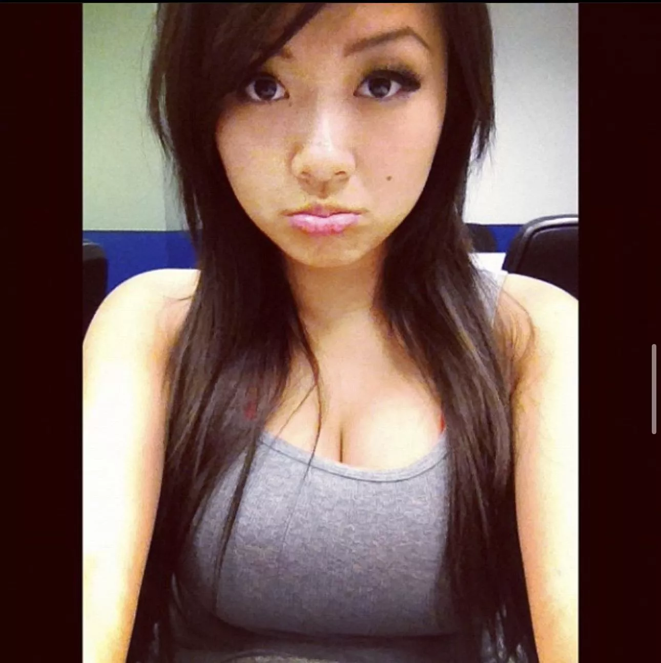 Throwback. Bored in class.