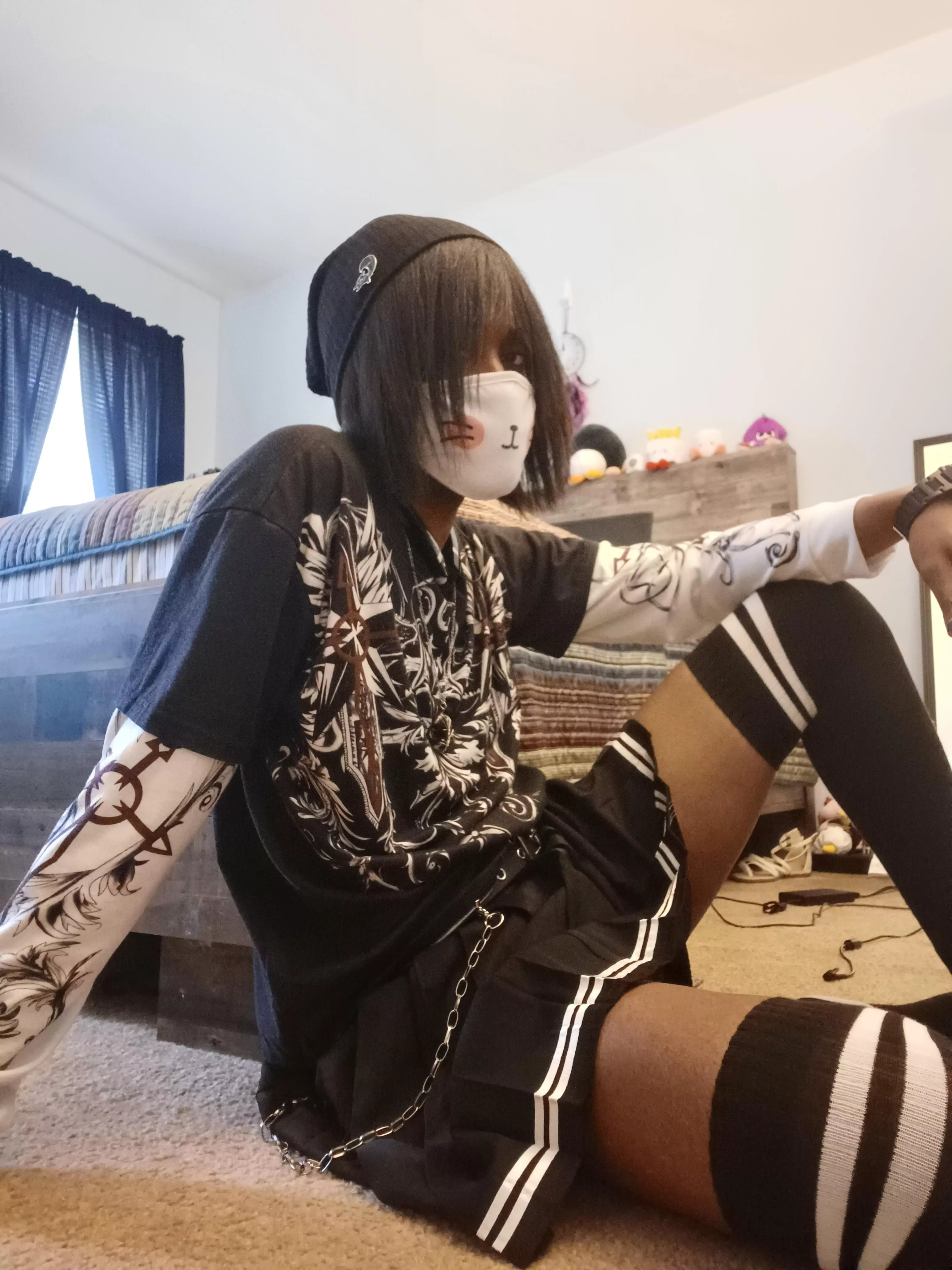 Trying an emo fit, how does it look?