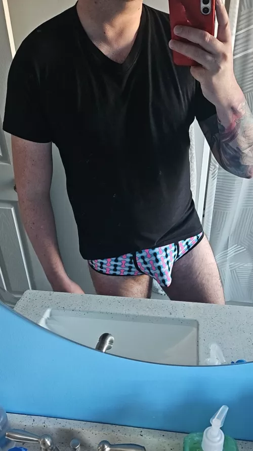 Underwear of choice for today. Really liking how they look, what do you think?