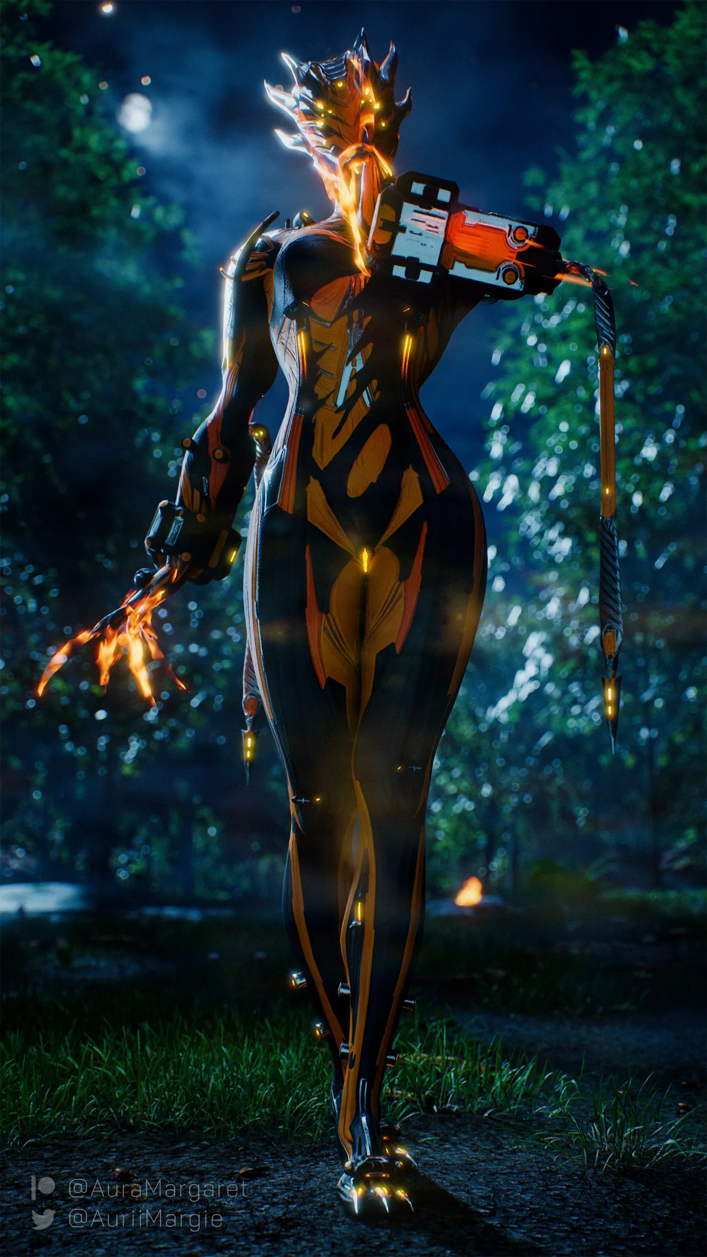 [Valkyr OC] Selinarah's Debut (AuriiMargie)