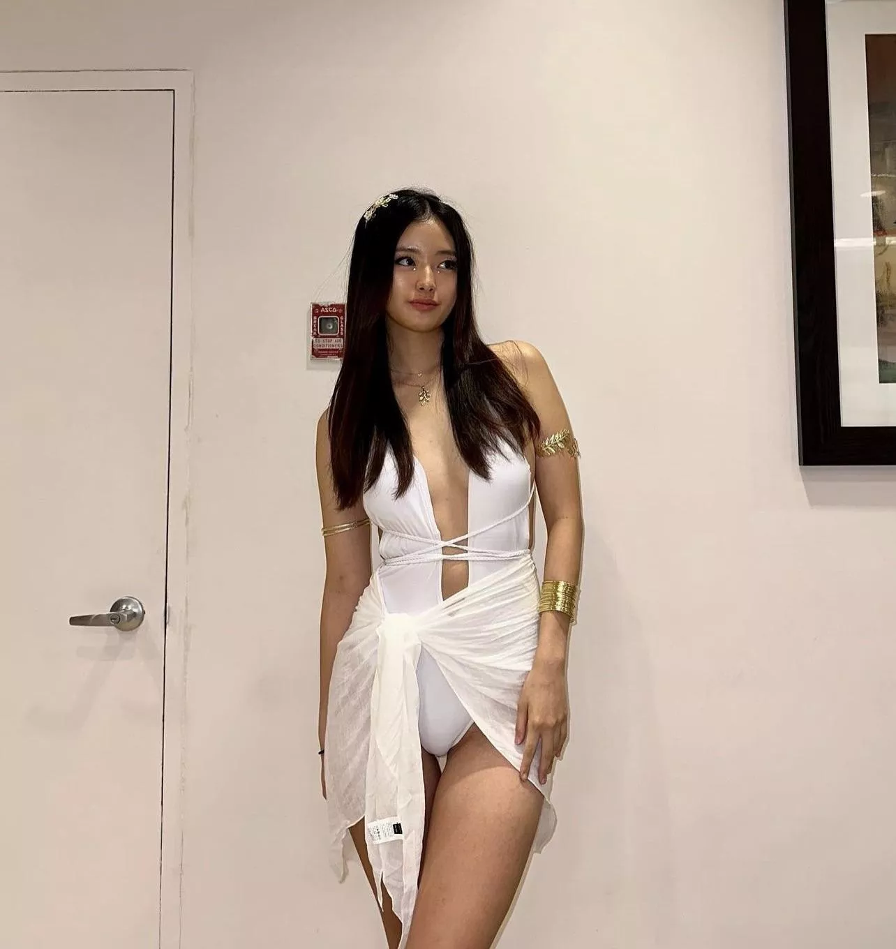 What would you do to her in that outfit