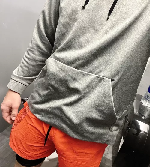 At the gym, can you see it?