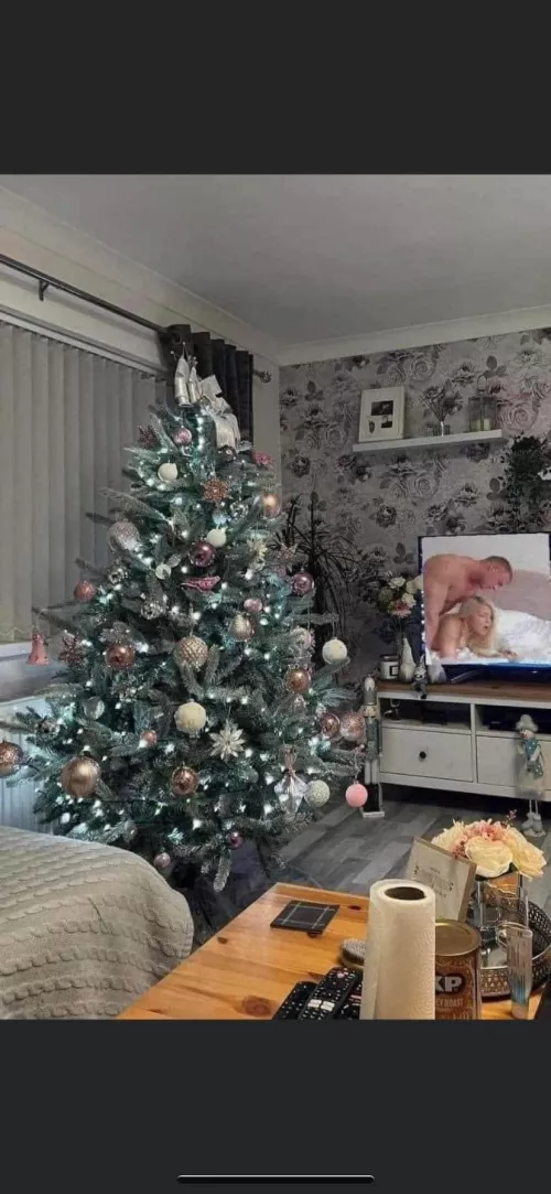 Christmas tree done early