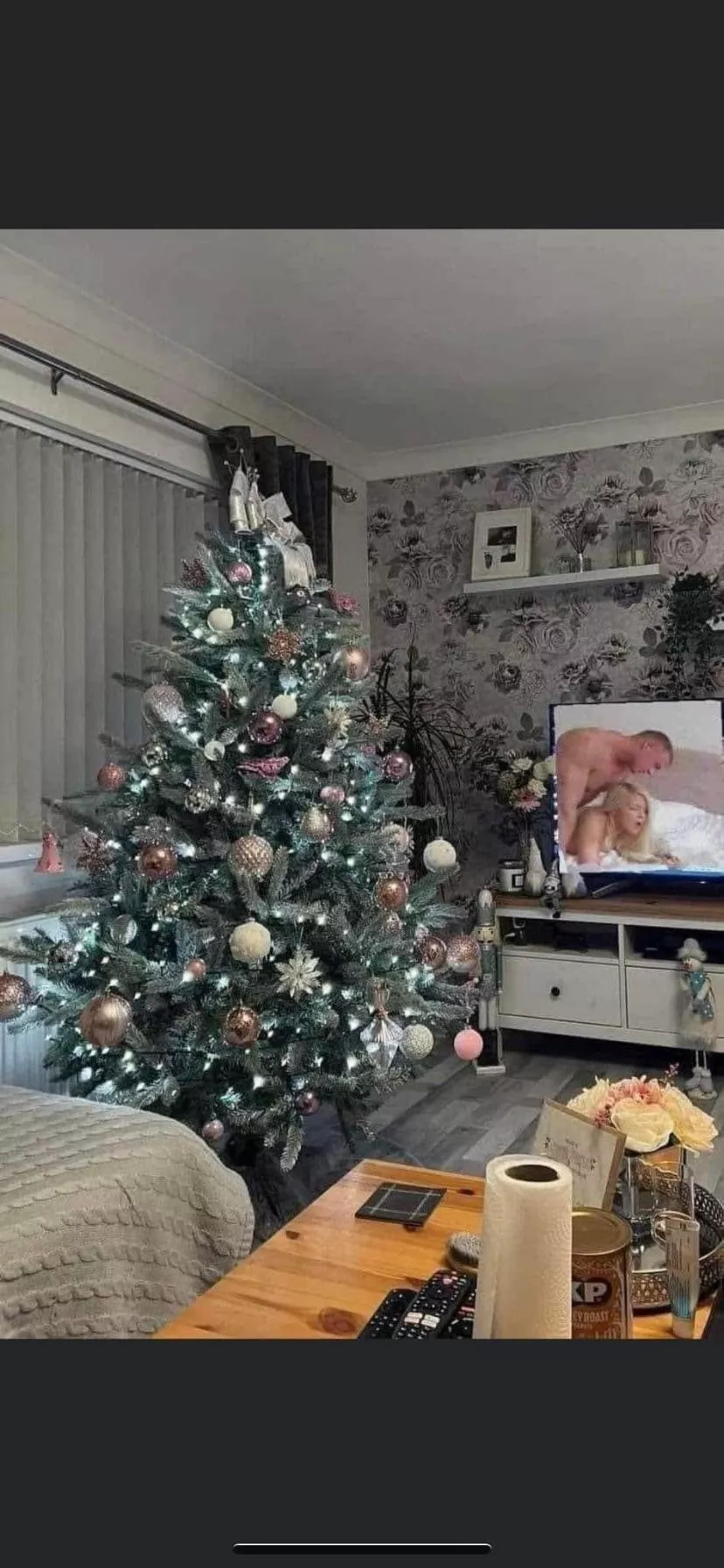 Christmas tree done early