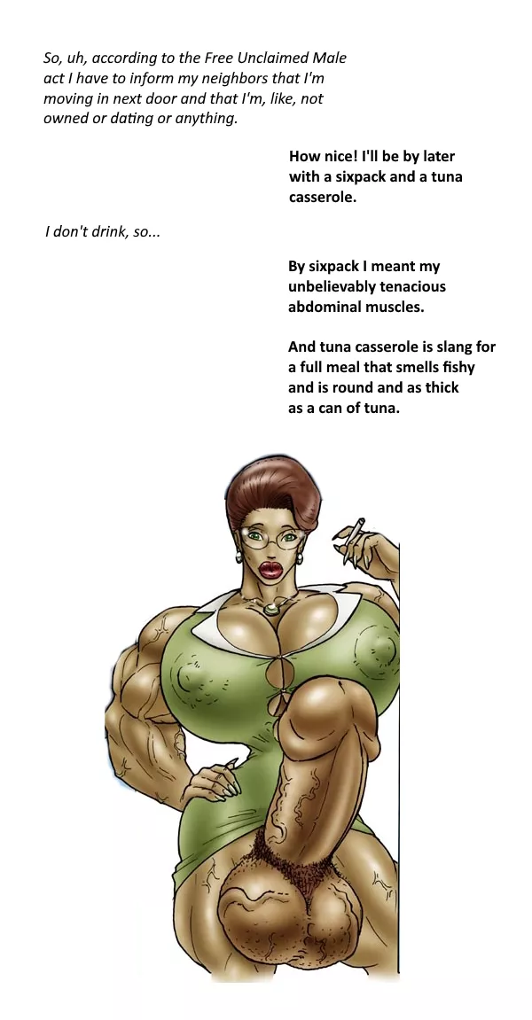 Futa Neighbor (Art by Gideon)