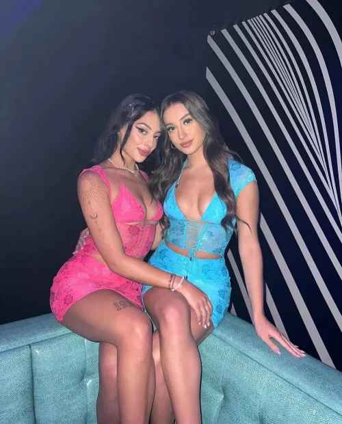 Hard to decide between these two best friends.