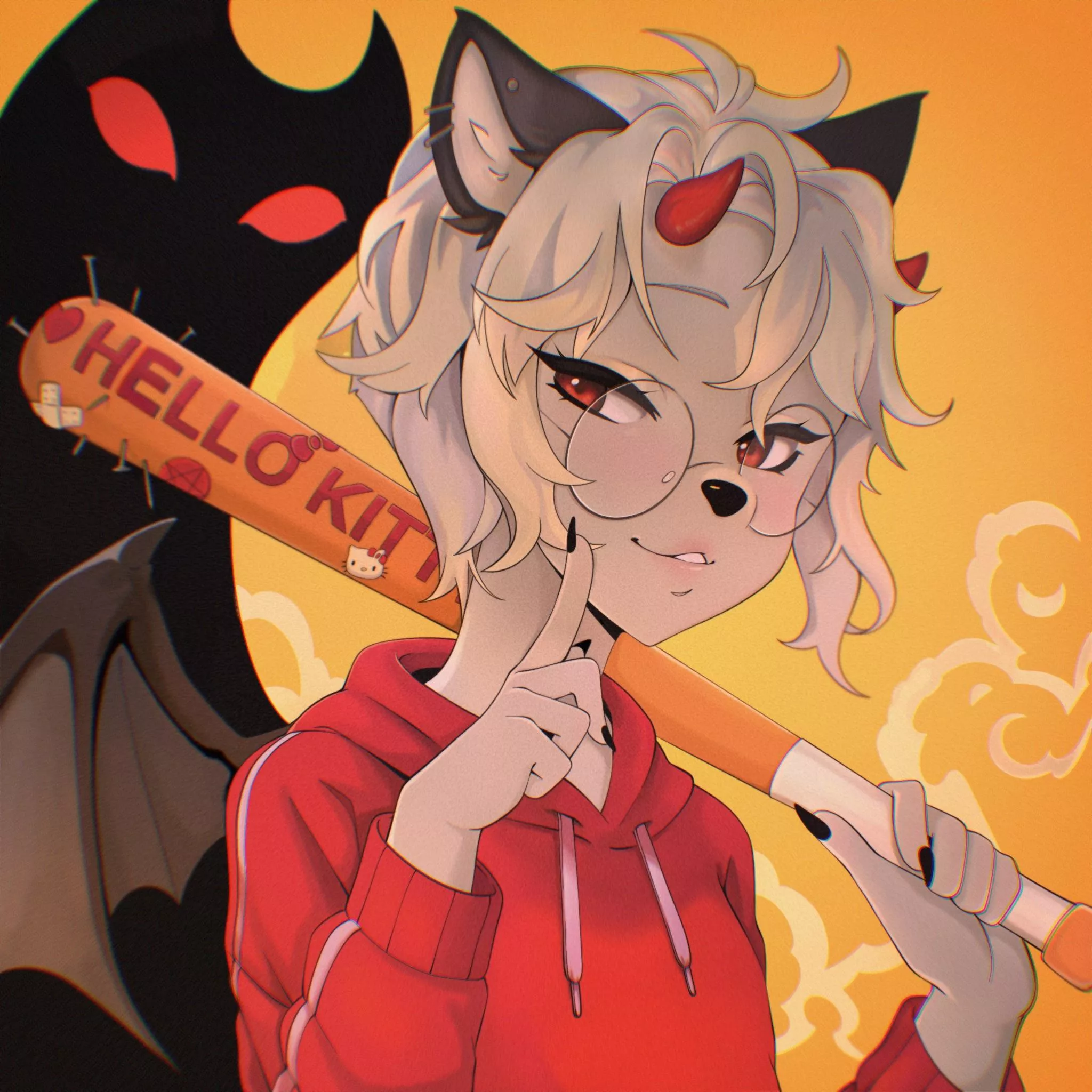 how did you celebrate Halloween? (art by me foke.s)