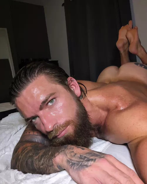 I'm ready for my massage