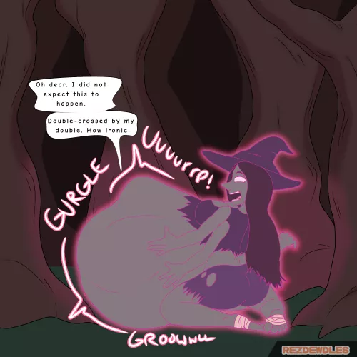 {Image} Voretober 2023 Day 31: ...Trouble (Art by Me)