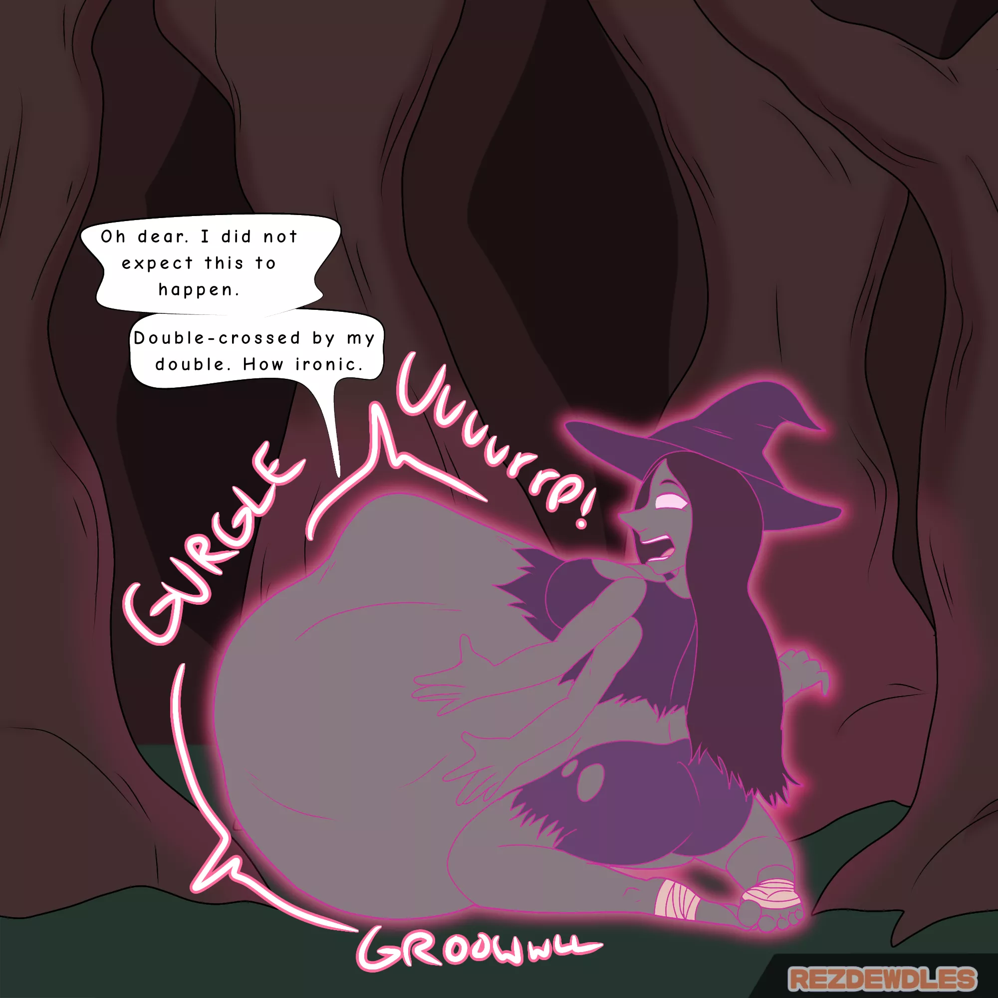 {Image} Voretober 2023 Day 31: ...Trouble (Art by Me)