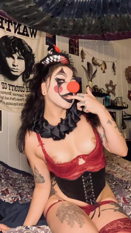 Just clowning around