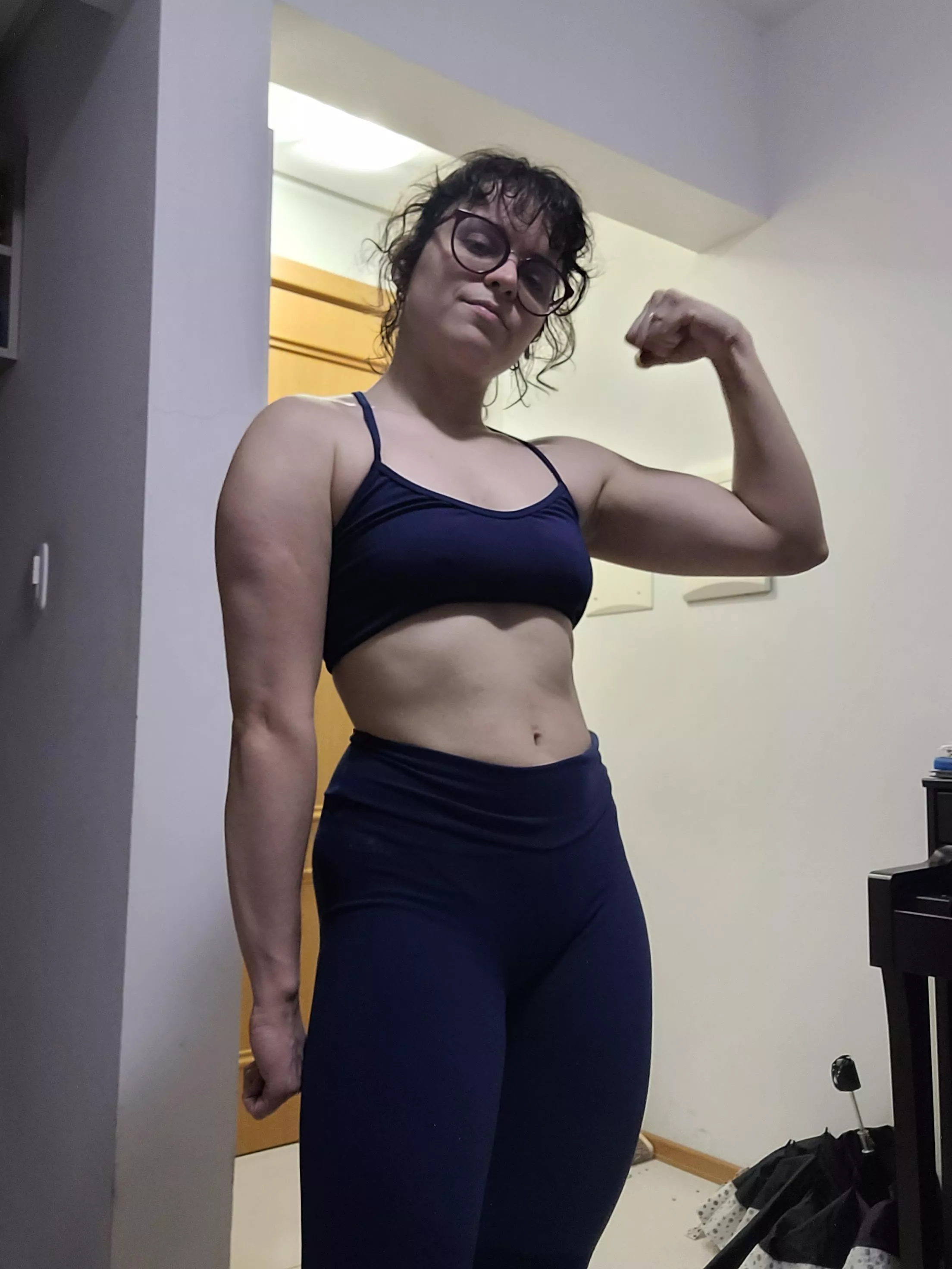 Just your typical sweaty mommy